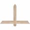 Ekena Millwork Eugene Smooth Timber Gable Bracket, Douglas Fir, 36"W x 24"H x 3 1/2"D x 3 1/2"F, 16/12 Pitch GBW036X24X0404EUG00SDF - alternate 1
